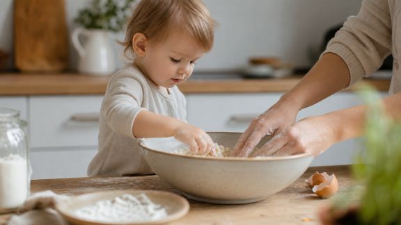 Comment initier les tout-petits aux premières expériences culinaires en famille