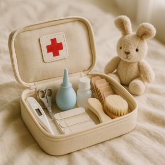 Premiers soins à domicile : constituer une trousse adaptée pour bébé