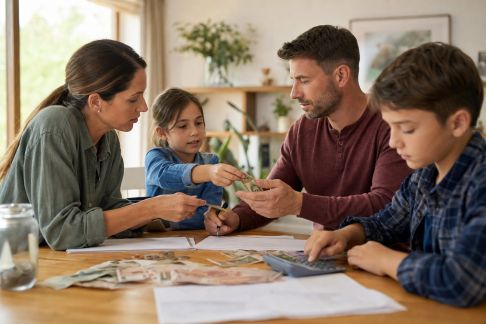 Budget familial : comment impliquer les enfants dans la gestion de l'argent