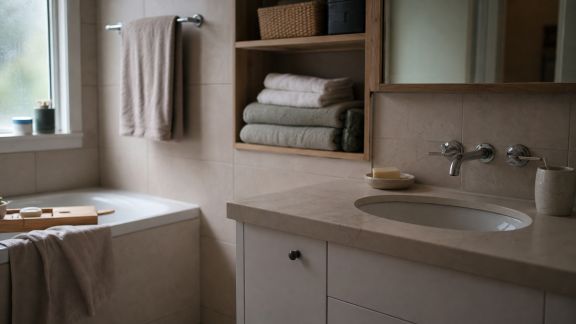 Organiser la salle de bain familiale : astuces pour éviter le chaos