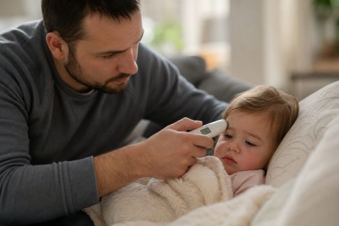 Faire face à la fièvre chez un tout-petit : repères et actions à adopter