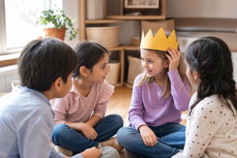 Jeux de rôle pour encourager l’expression et l’empathie chez l’enfant
