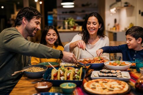 Comment instaurer une routine du « repas à thème » en famille pour varier les plaisirs toute l’année