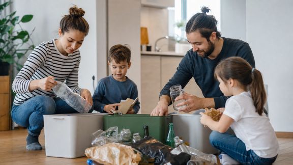 Gérer le recyclage et les déchets au quotidien : conseils pour une famille éco-responsable
