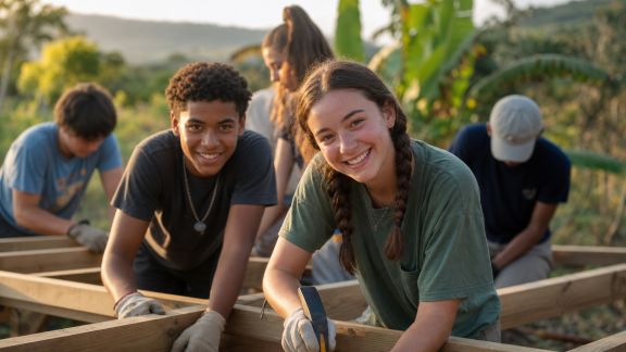 Les bienfaits du bénévolat à l’international pour les adolescents