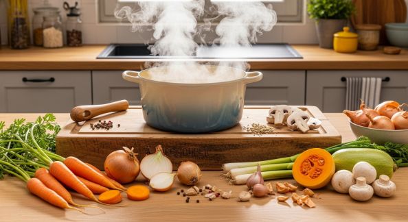 Préparer des soupes et veloutés maison : idées à cuisiner ensemble en hiver