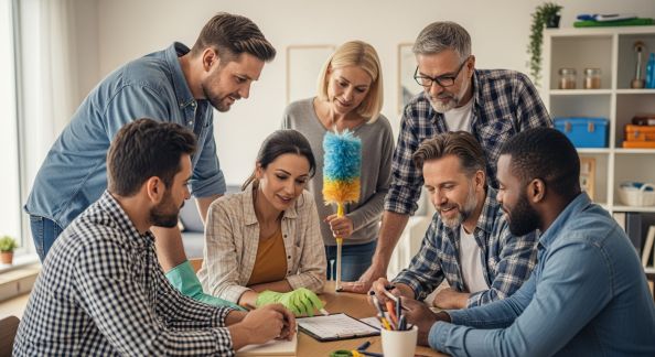Mettre en place un rituel hebdomadaire pour vérifier l’état de la maison en famille