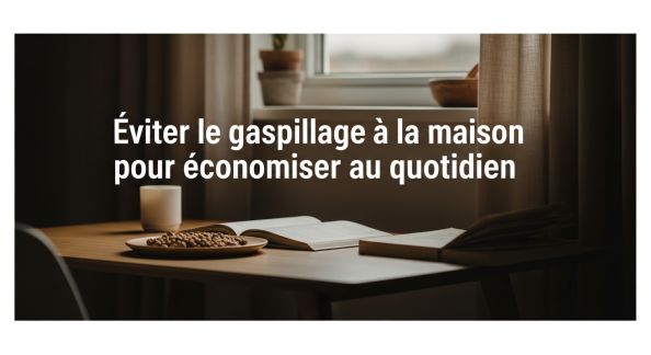 Éviter le gaspillage à la maison pour économiser au quotidien